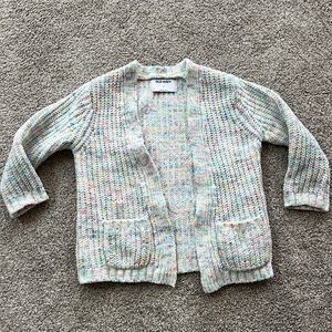 Old navy 3T girls sweater/ cardigan multicolor